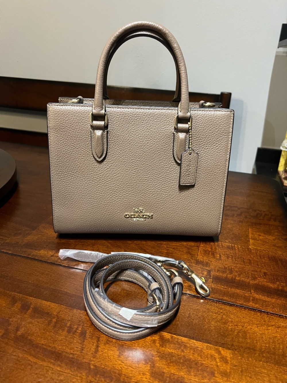 Coach Small Dark Stone Maggie